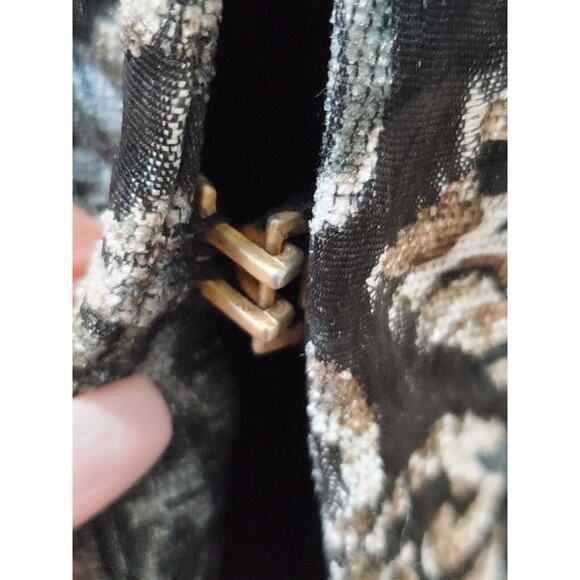 S'Styles Women's Multicolor Floral Polyester Long Sleeve Casual Jacket Blazer 46 - Picture 3 of 14